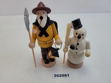 2x Räuchermänner Schneemann