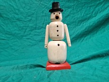 alter Räuchermann Schneemann